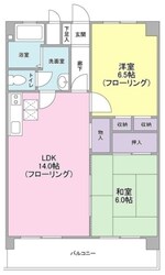 東久マンションの物件間取画像